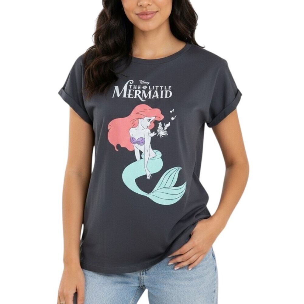 Disney UNIQLO Little Mermaid Ariel Graphic T-Shirt Mermaidcore Small